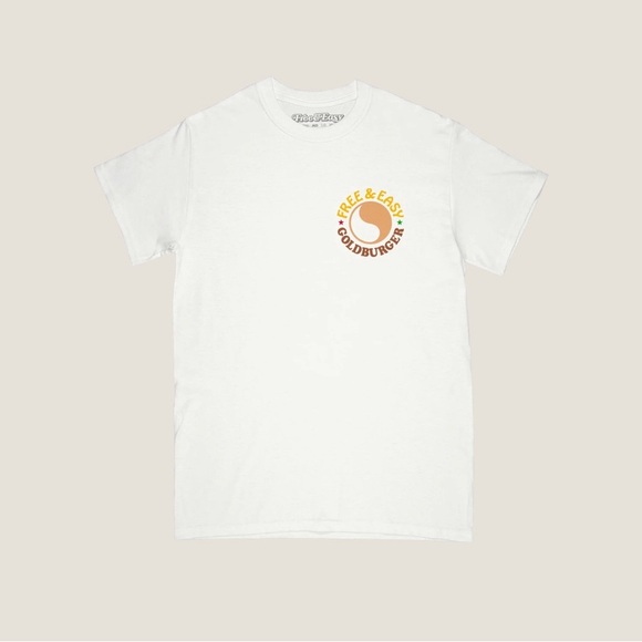 Free & Easy Goldburger Collab T Shirt Large - Picture 2 of 7
